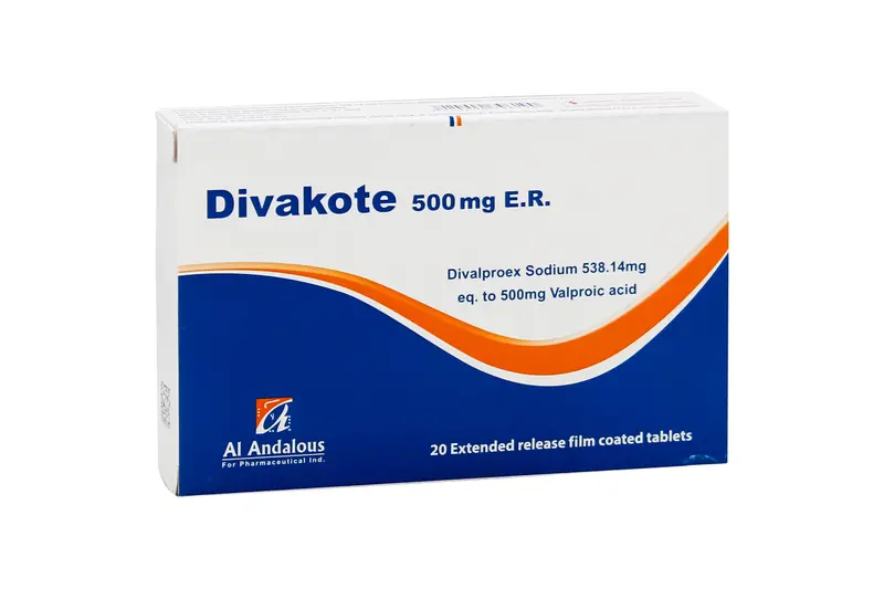 Divakote 500 Mg E.R. 20 Tab