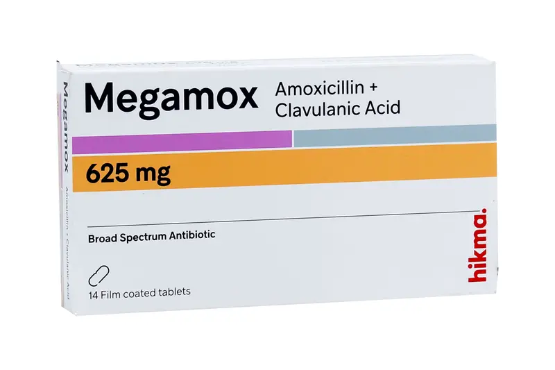 Megamox 625 Mg 14 Tab