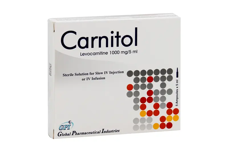 Carnitol 1000 Mg 5 Amp