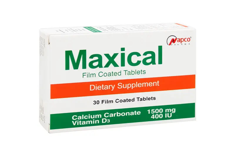 Maxical 600 Mg 30 Tab