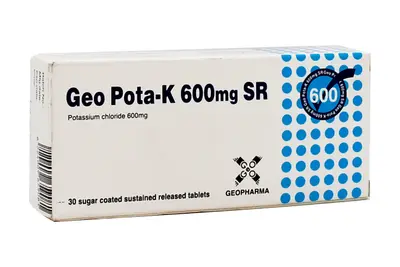 Geo Pota -K 600 Sr Mg 30 Tab