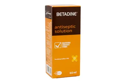 Betadine Antiseptic Solution 60 Ml
