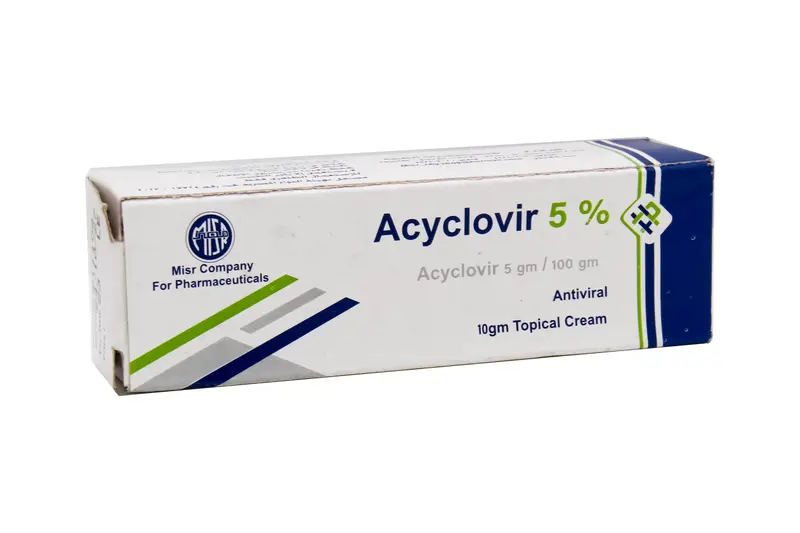 Acyclovir 5%  Cream 10 Gm