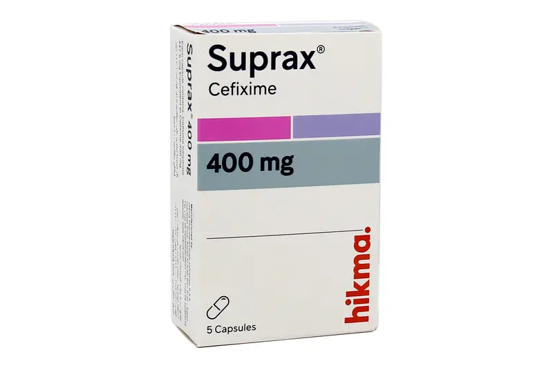 Suprax 400 Mg 5 Cap