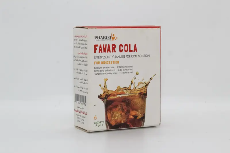 Fawar Cola 5 Gm 6 Sachets