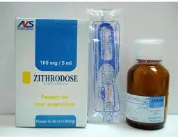 Zithrodose 100 / 5 Mg Susp 45 Ml