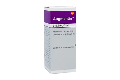 Augmentin 312 Mg/ 5 Ml Syrup 80 Ml