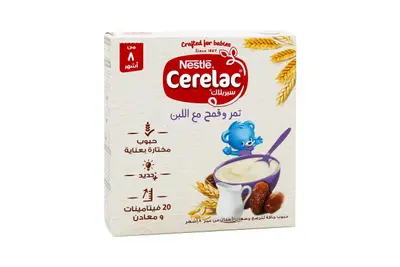 Cerelac Dates & Wheat With Milk Cereals 125 Gm