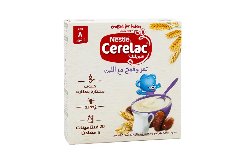 سيريلاك تمر و قمح و حليب سيريلاك 125 جم