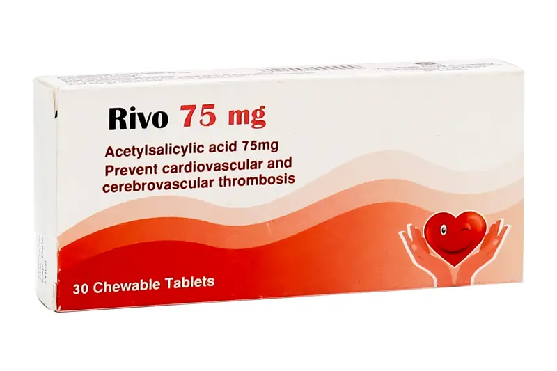 Rivo 75 Mg 30 Chewable Tab