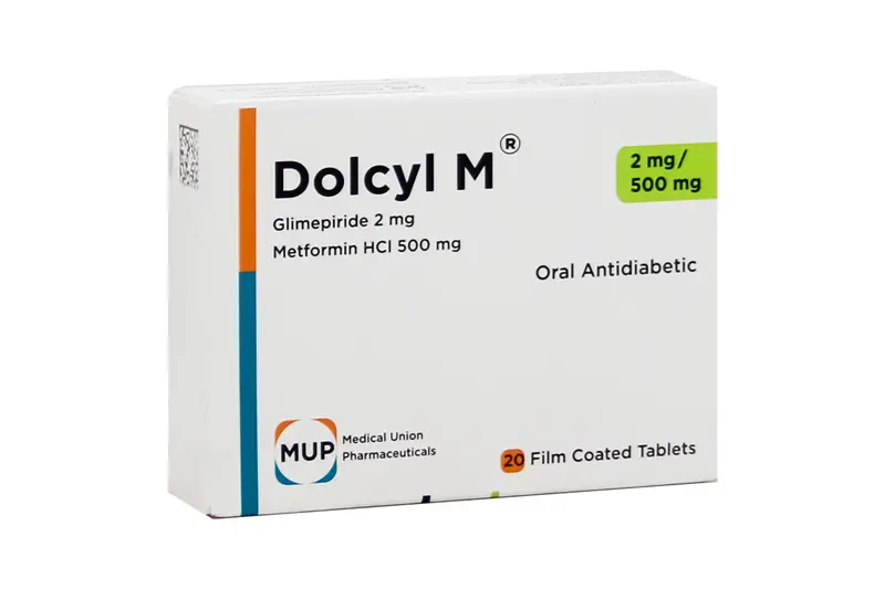 Dolcyl M 2Mg / 500 Mg 20 Tab