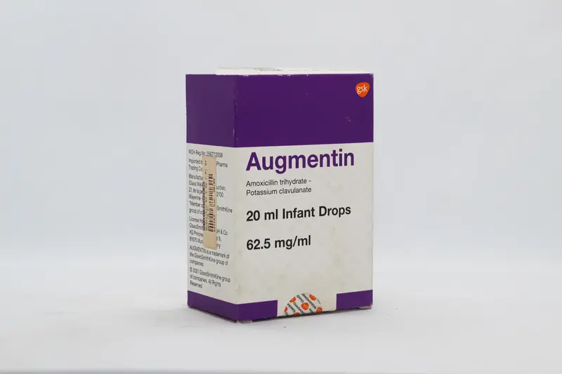 Augmentin 62.5 Mg / Ml Oral Drops 20 Ml