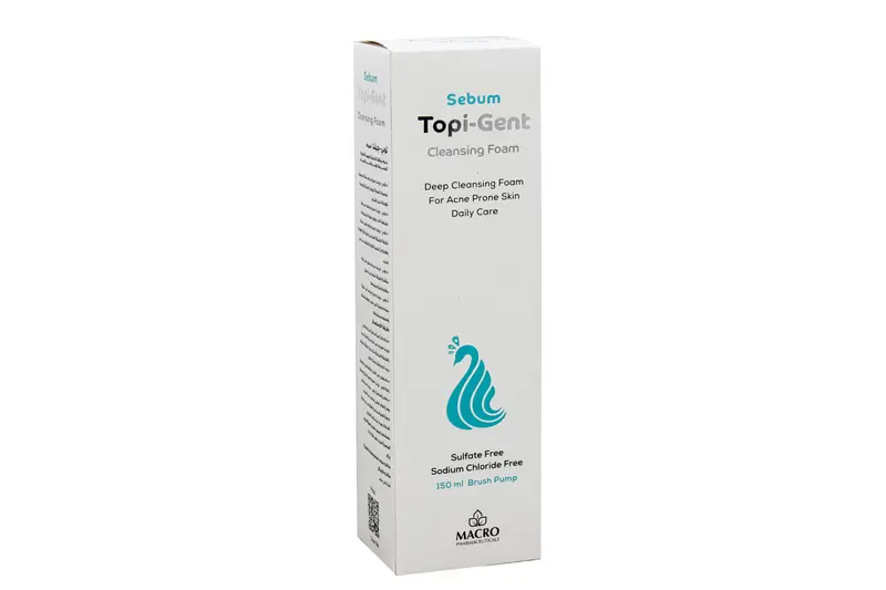 Topi-Gent Sebum Cleansing Foam 150 Ml