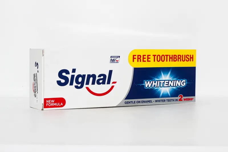 Signal Whitening T.Paste 100 Ml + T.Brush Off
