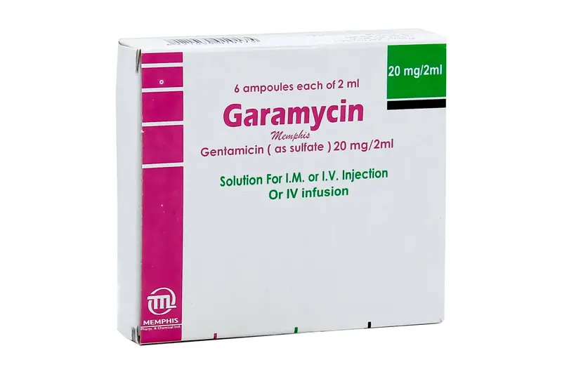 Garamycin 20 Mg / 2 Ml 6 Amp