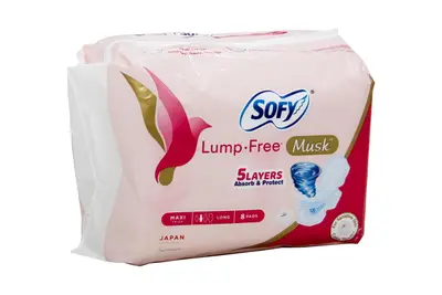 Sofy Maxi Long Musk 8 Pad