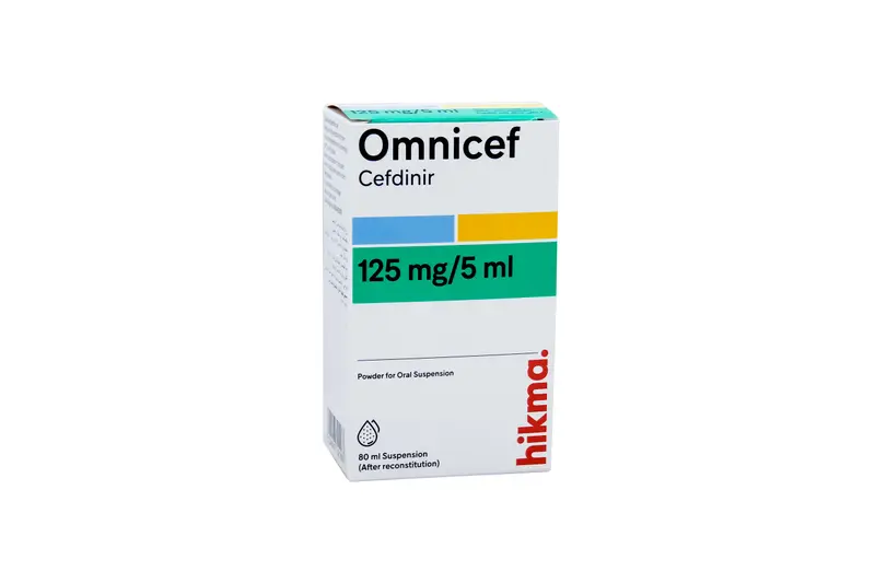 اومنيسيف 125 مجم معلق 80 مل
