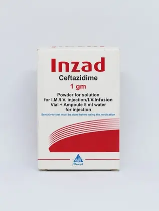 Inzad 1 Gm I M / I V 1 Vial