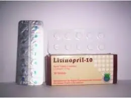 Lisinopril 10 Mg 30 Tab