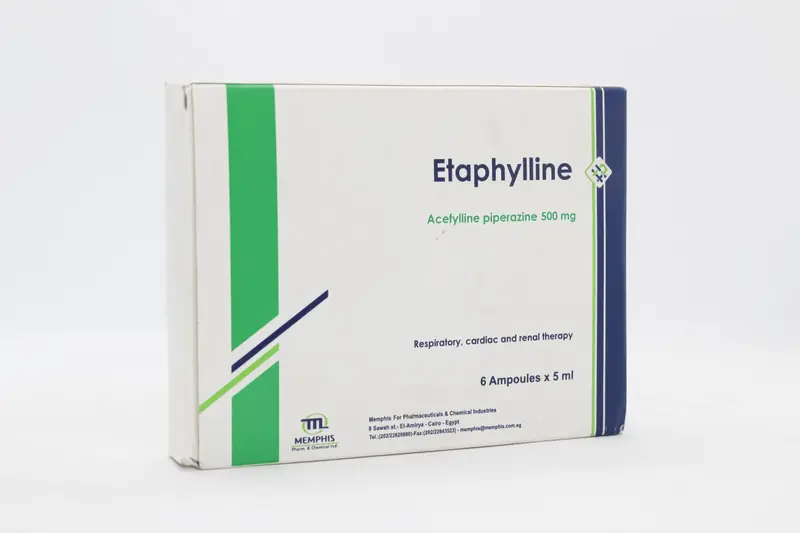 Etaphylline 500 Mg 5 Ml 6 Amp