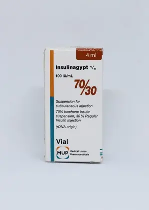 أنسوليناجيبت 70/30 100 وحدة دولية فيال 4 مل