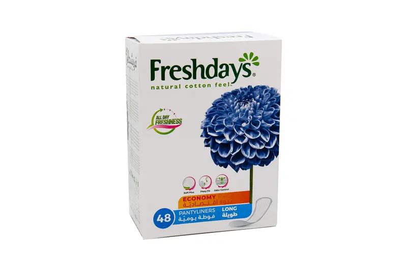 Fresh Days Long 48 Pantyliners