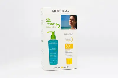 Bioderma Photo Spf50+ Max 40ML+Sebium Gel Off