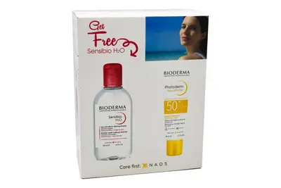 Bioderma Photo Spf50+ Max 40Ml+Sensibio H2O Off