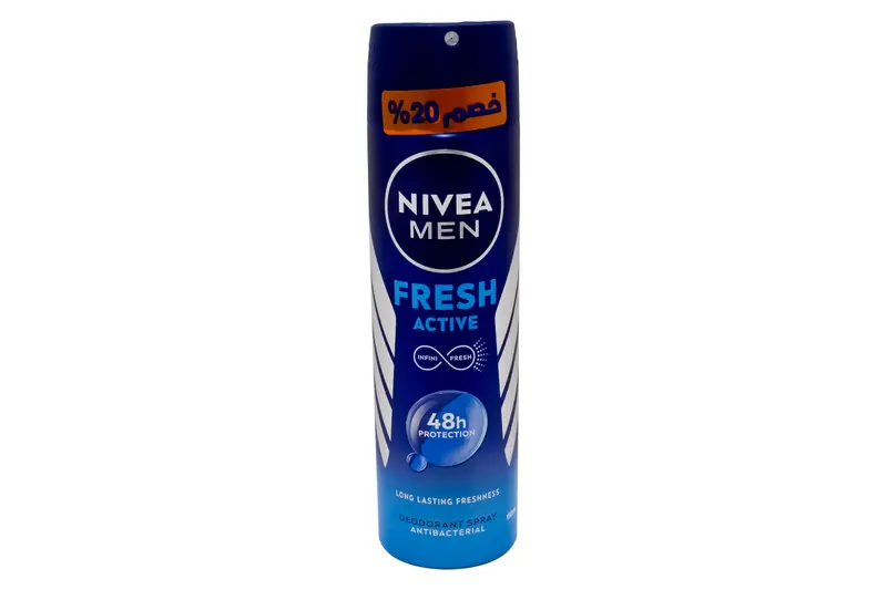 Nivea Fresh Active F/M Spray 150 Ml (20%) Off