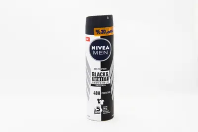 Nivea B&W Inv F/M Spray 150 Ml 20% Off