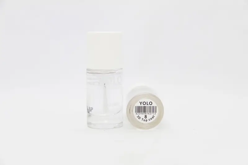 Yolo (8) طلاء أظافر 3D TOP-COAT
