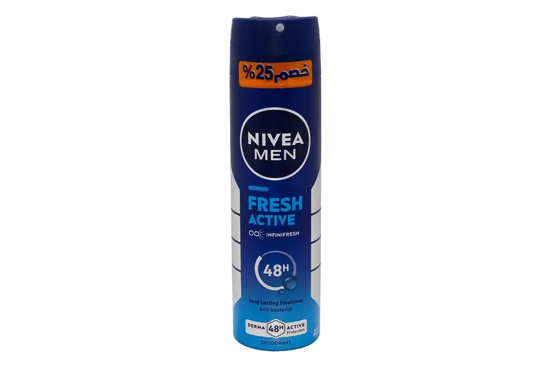 Nivea Fresh Active F/M Spray 150 Ml (25%) Off