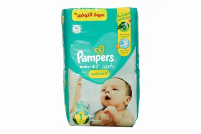 Pampers (1) New Baby Dry 60 Pads 2-5 Kg