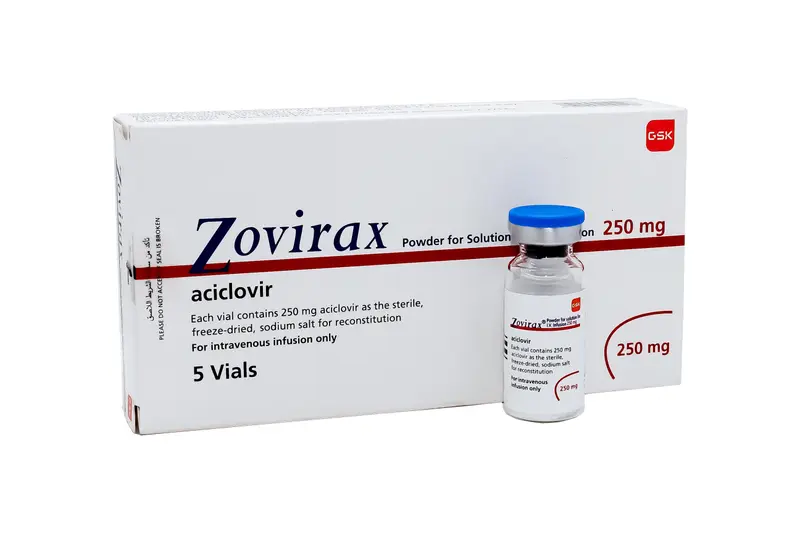 Zovirax 250 Mg I.V - 1 Vial