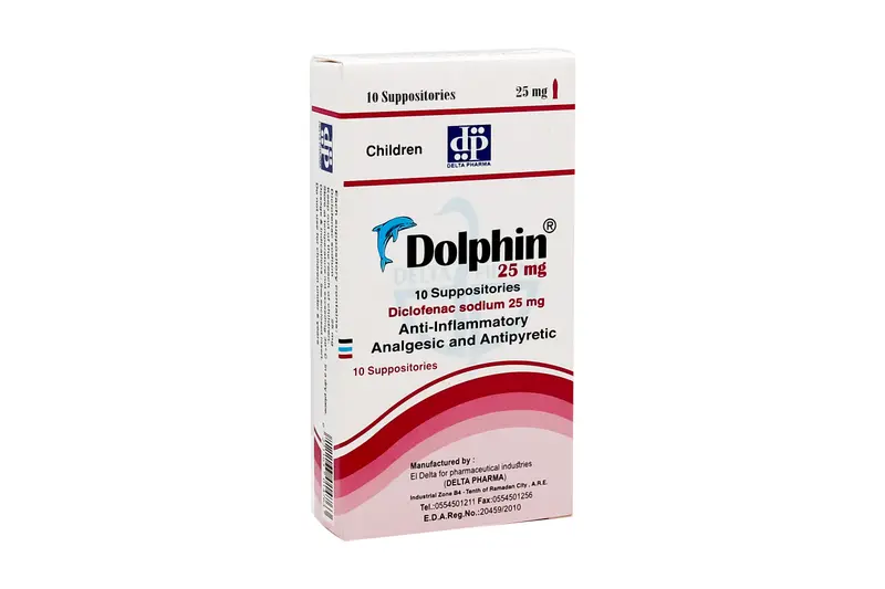 Dolphin 25 Mg 10 Supp