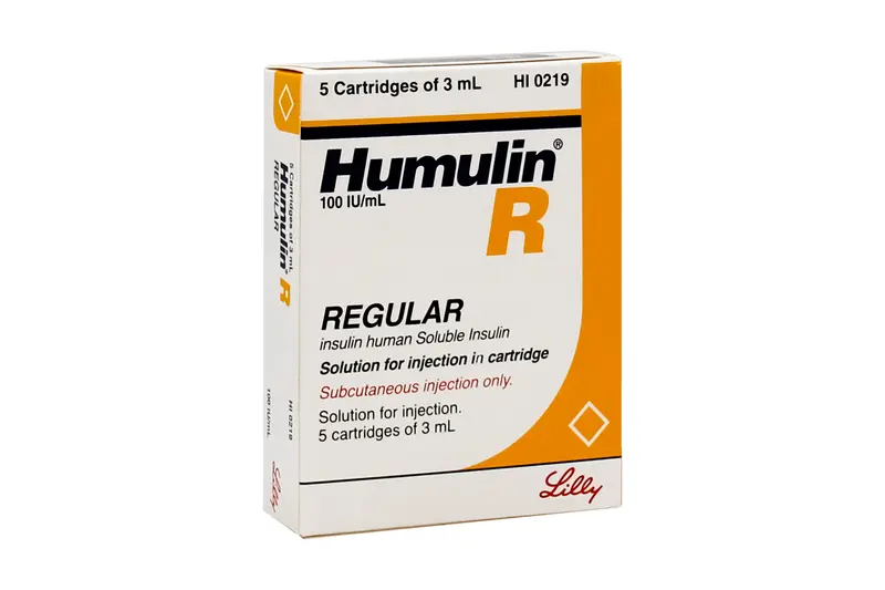 Humulin-R 100 I.U 3 Ml 5 Vial