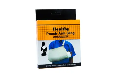 Healthy (L) Arm Sling Pouch Immobilizer