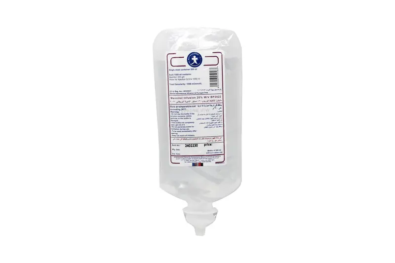 Mannitol 20% Solution 500 Ml