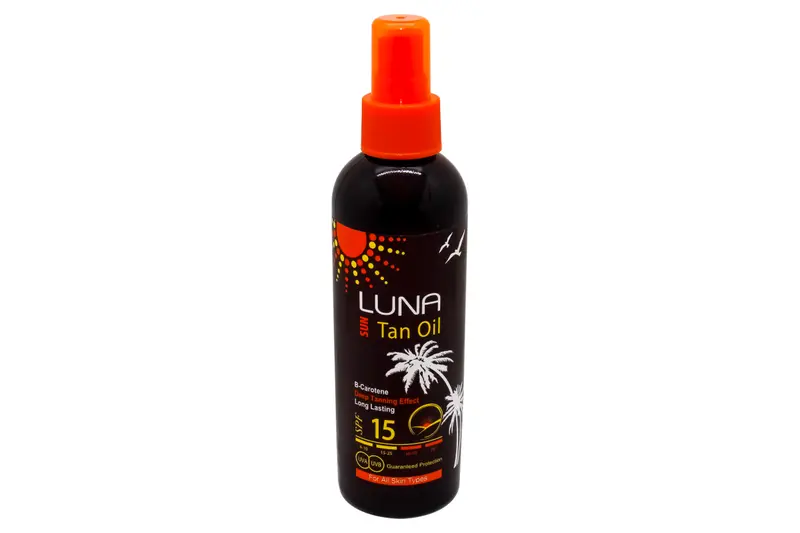 Luna Sun Tan Spf 15 Oil 200 Ml