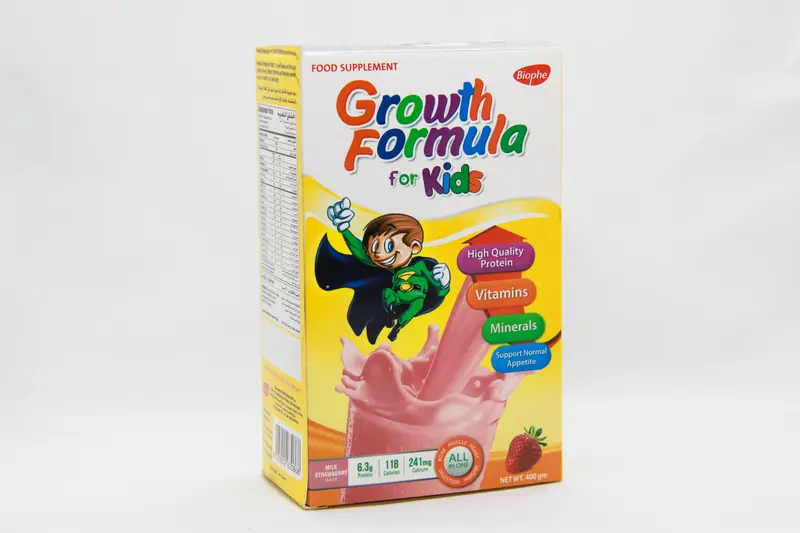 Growth Formula For Kids Strawberry 400 Gm