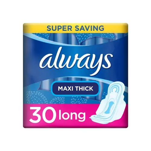 Always Maxi Thick Long 26+4 Pads