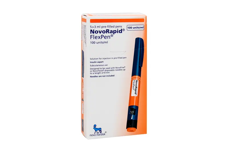Insulin Novorapid Flexpen 100 Iu/Ml 3 Ml 5 Vial
