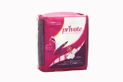Private Maxi Pocket Night 8 Pads