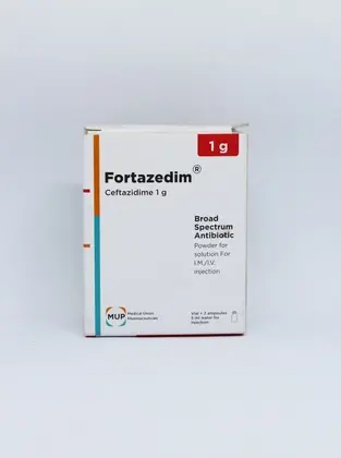 Fortazedim 1 Gm Im/ Iv 1 Vial