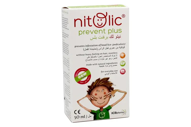 علاج النيتوليك بريفنت بلس للقمل 50 مل