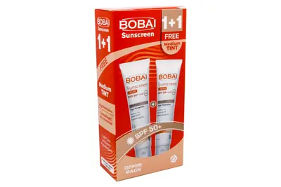 Bobai Sun Spf 80 Tinted Cream 60 GM (1+1) Off