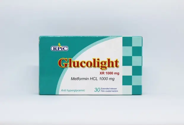 Glucolight X R 1000 Mg 30 Tab