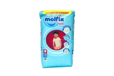 Molfix Pants (5) Junior 58-52 Pcs