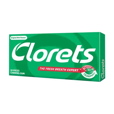 Clorets Pieces 65 Gum Green