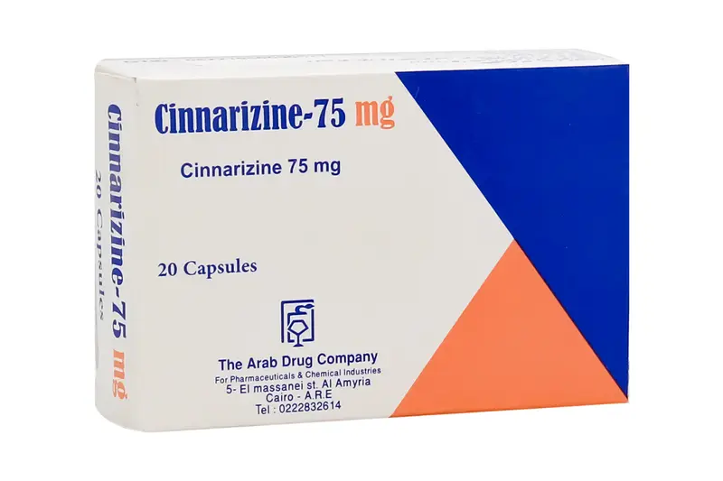 Cinnarizine 75 Mg 20 Cap